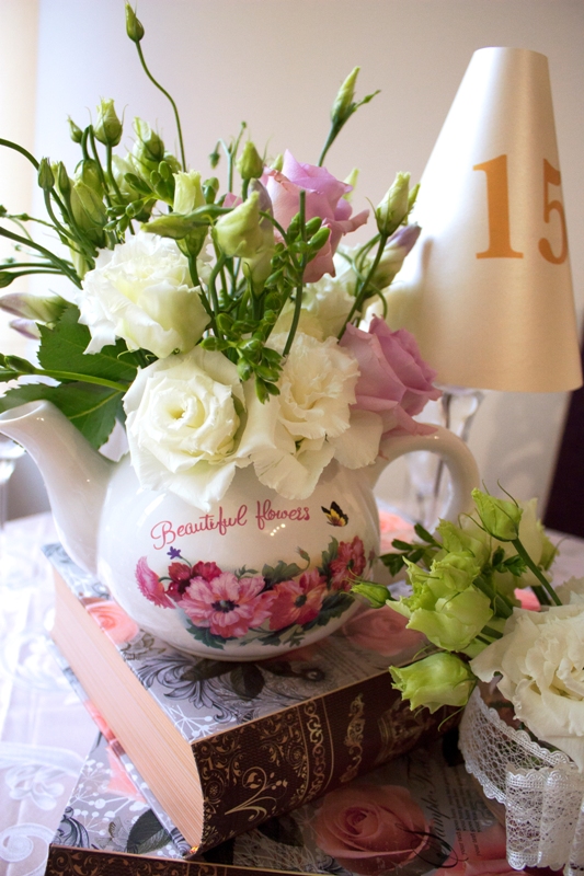 decor floral masa nunta